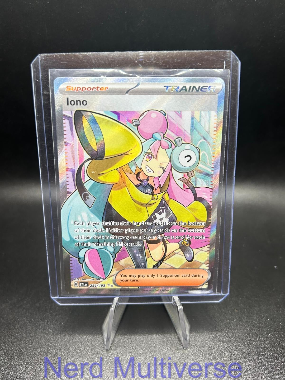 IONO 254/193 UR PALDEA EVOLVED POKEMON HOLO NM/M