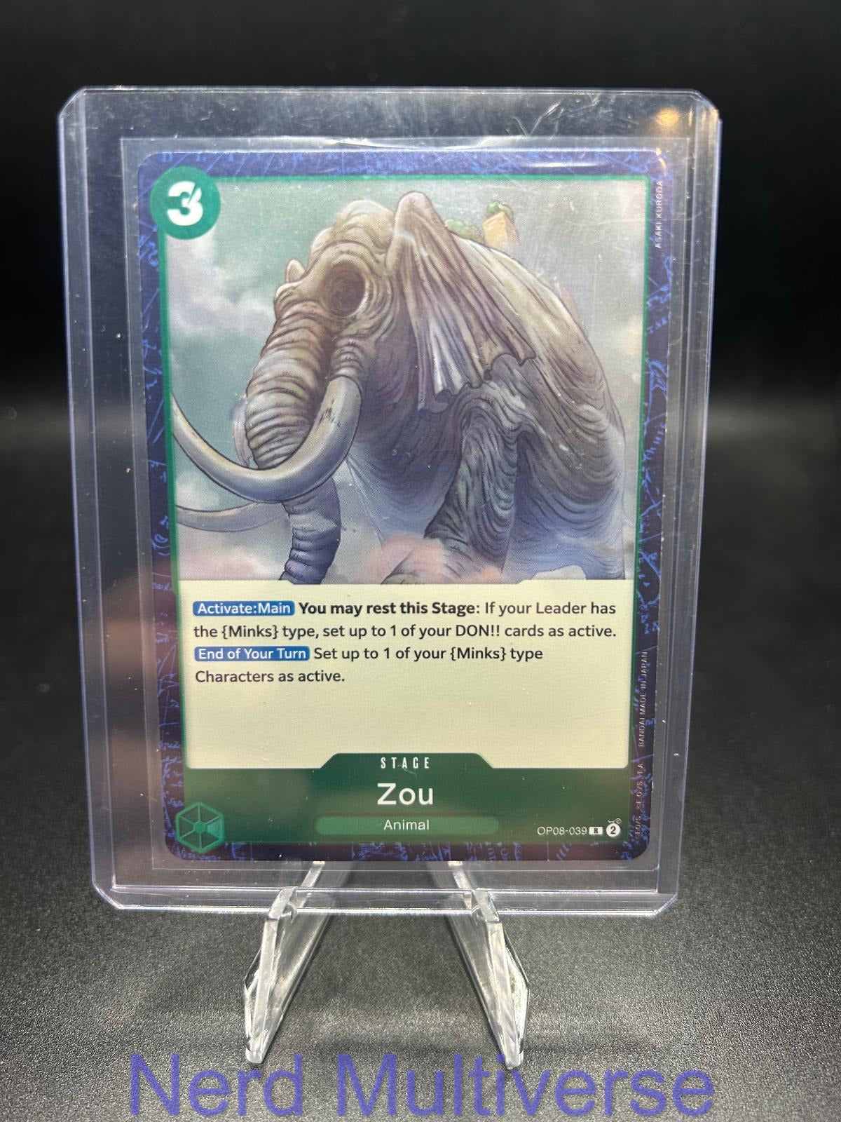 ZOU OP08-039 R TWO LEGENDS ONE PIECE FOIL NM/M