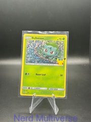 BULBASAUR 001/025 P MCDONALD'S 25TH ANNIVERSARY PROMOS POKEMON NM/M