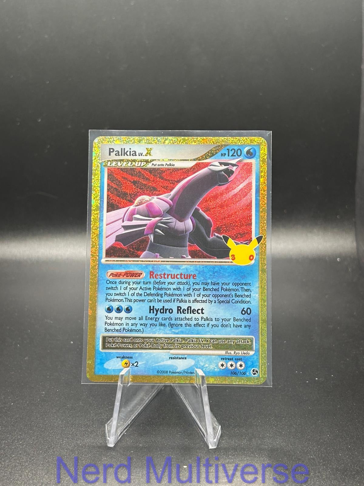 PALKIA LV.X 106/106 HOLO ME: 30TH CELEBRATION CLASSIC COLLECTION POKEMON NM/M