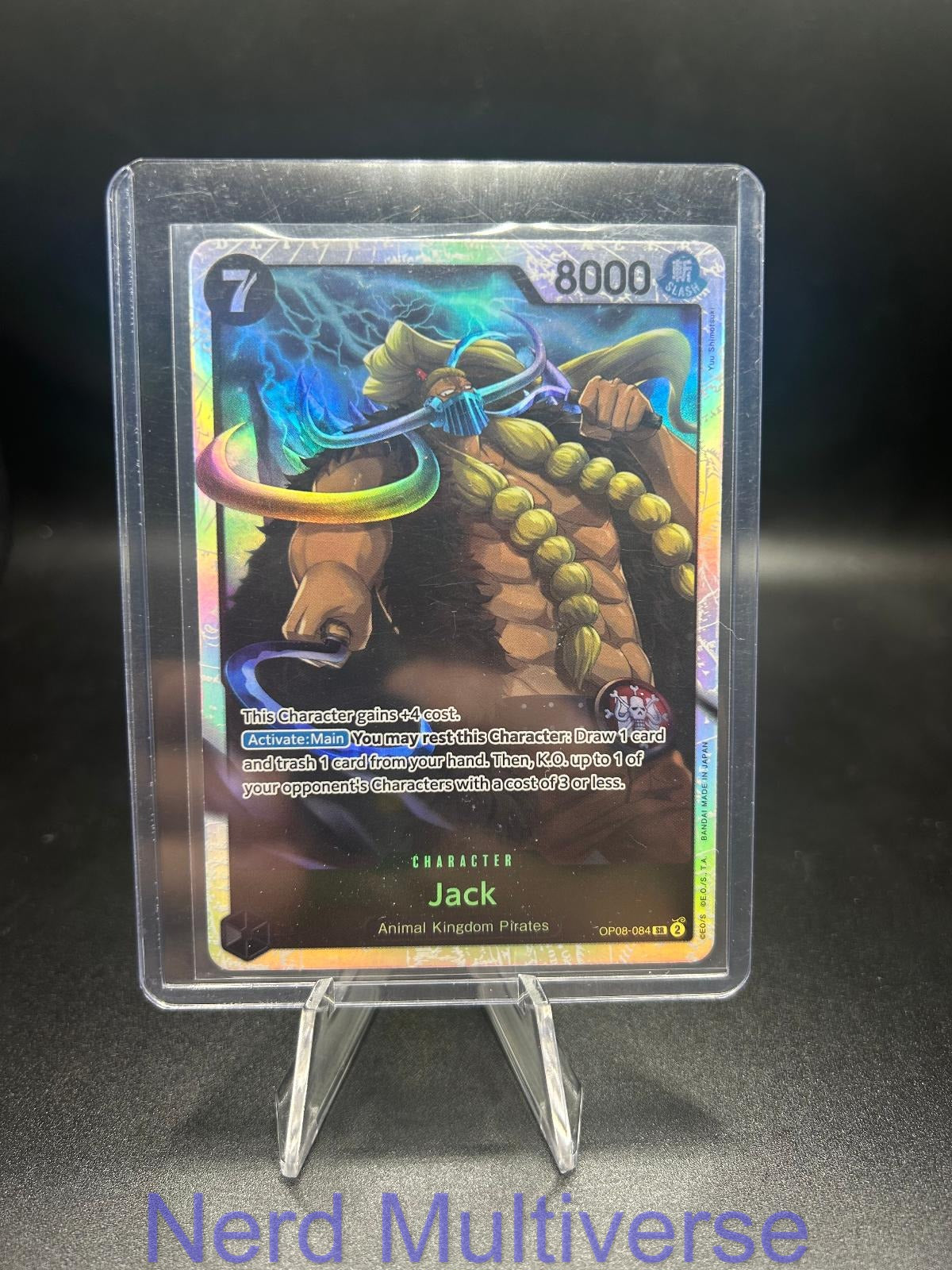 JACK OP08-084 SR TWO LEGENDS ONE PIECE FOIL NM/M