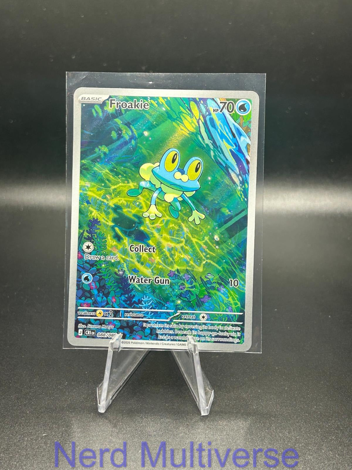 FROAKIE 088/086 HOLO IR CHAOS RISING POKEMON NM/M