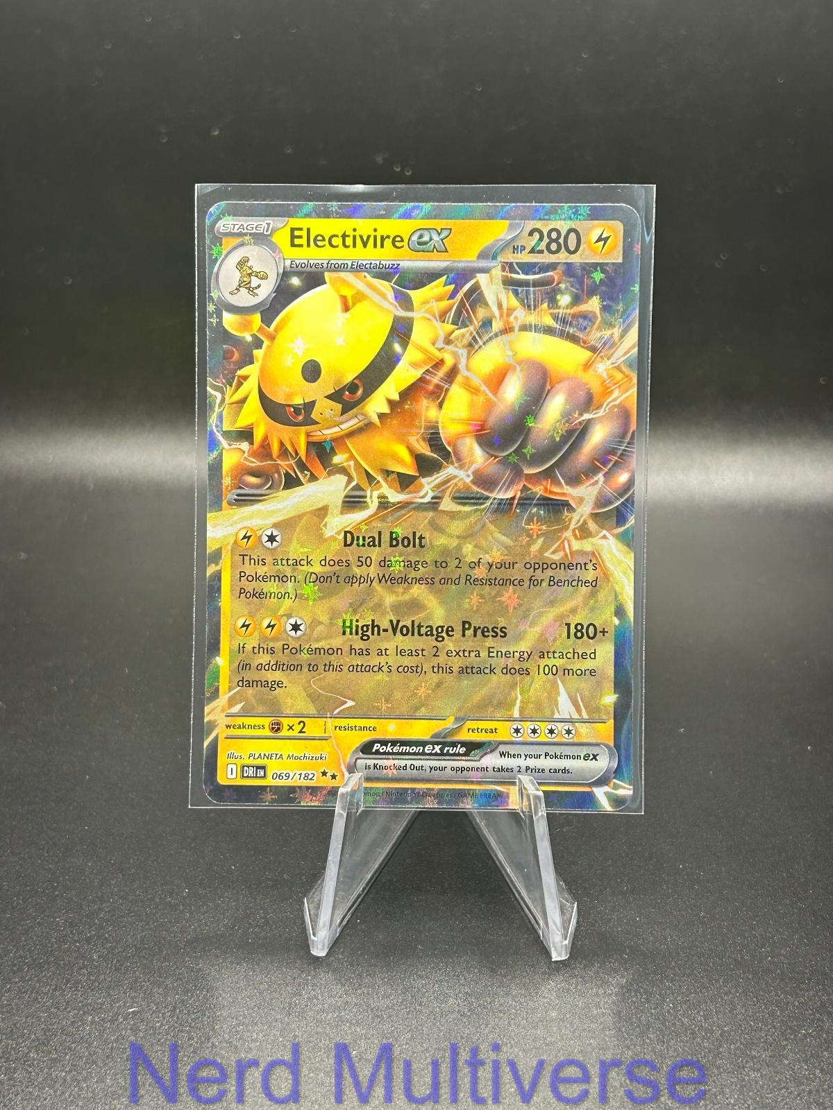 ELECTIVIRE EX 069/182 RR DESTINED RIVALS POKEMON HOLO NM/M