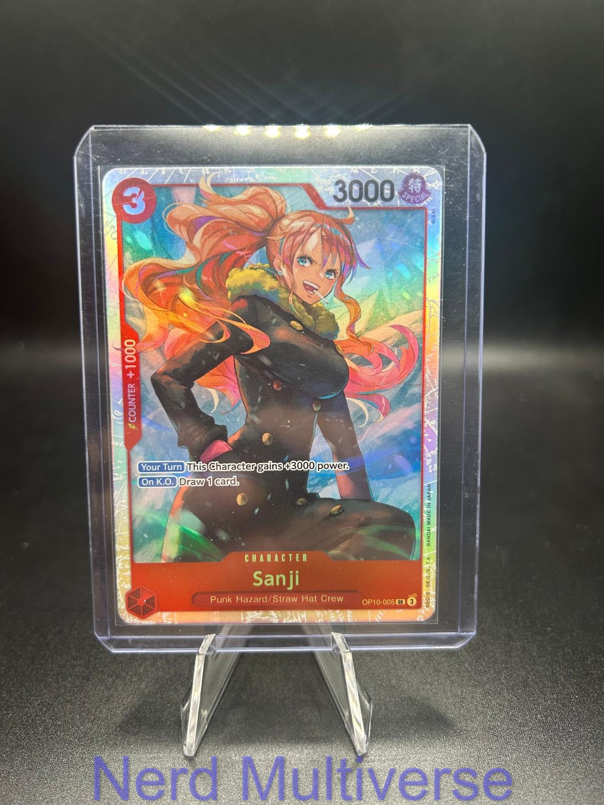 SANJI OP10-005 SR ROYAL BLOOD ONE PIECE FOIL NM/M