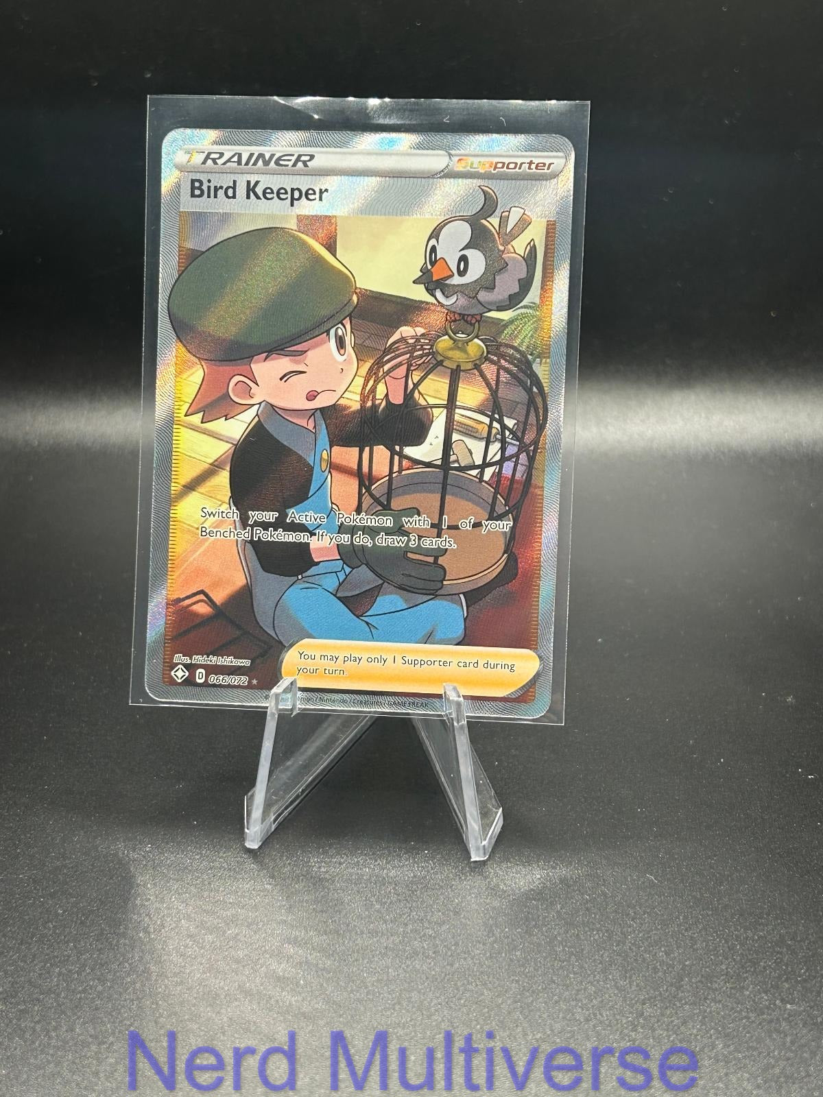 BIRD KEEPER 066/072 UR SHINING FATES POKEMON HOLO NM/M