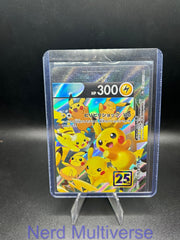 PIKACHU V-UNION 026/028 25TH ANNIVERSARY COLLECTION POKEMON JAPANESE HOLO NM/M