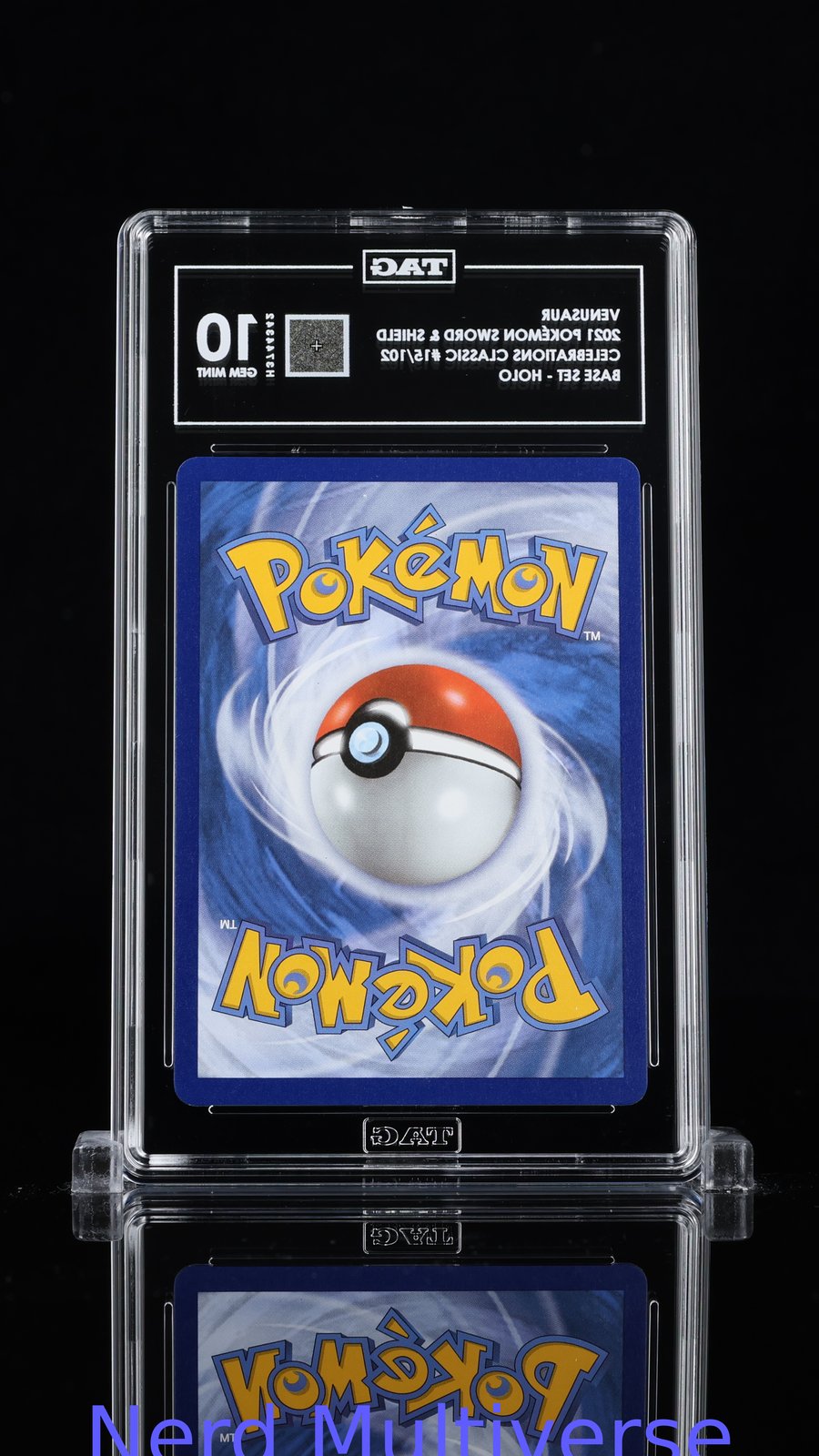 VENUSAUR 15/102 BASE SET - HOLO POKEMON TAG 10 342