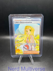 LILLIE'S DETERMINATION 184/132 SIR MEGA EVOLUTION POKEMON HOLO NM/M
