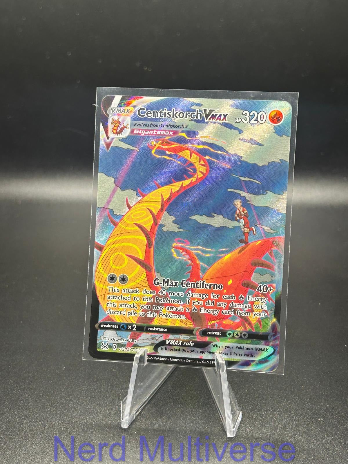 CENTISKORCH VMAX TG15/TG30 HOLO UR LOST ORIGIN TRAINER GALLERY POKEMON NM/M