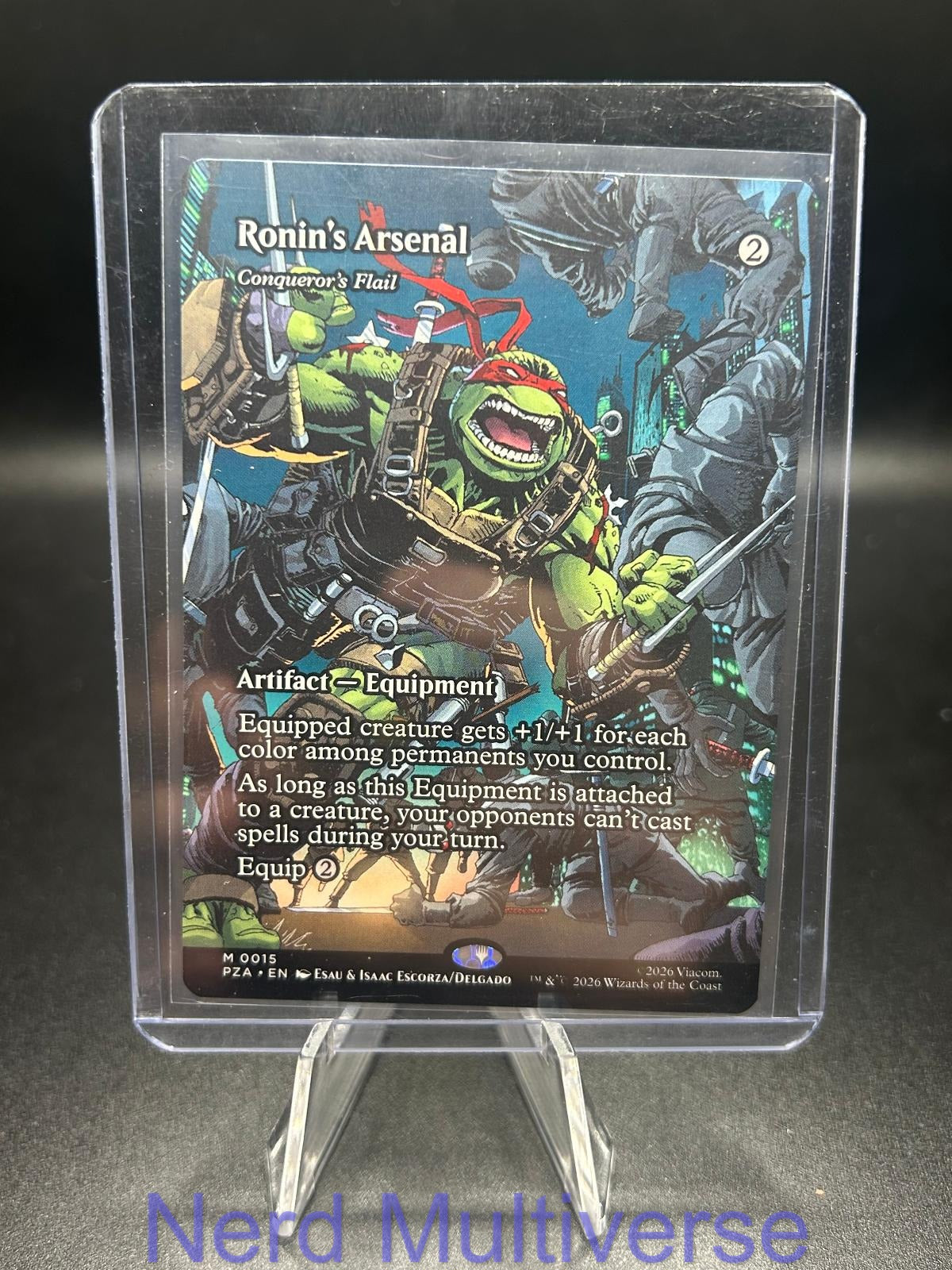 RONIN'S ARSENAL - CONQUEROR'S FLAIL (BORDERLESS) 15 TEENAGE MUTANT NINJA TURTLES