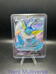 VAPOREON V 074/069 SR EEVEE HEROES POKEMON JAPANESE HOLO NM/M
