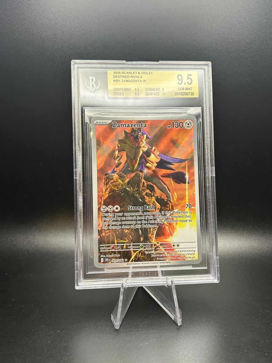 Destined Rivals Zamazenta 201/182 Beckett 9.5